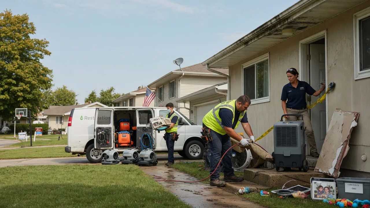 Water Damage Restoration in Townville, PA near me